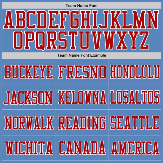 Custom Light Blue Red-White Mesh Authentic Football Jersey Custom Light Blue Red-White Mesh Authentic Football Jersey