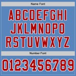 Custom Light Blue Red-White Mesh Authentic Football Jersey Custom Light Blue Red-White Mesh Authentic Football Jersey