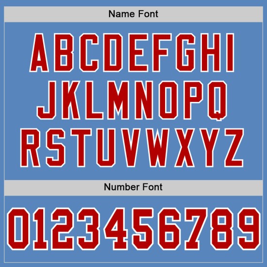 Custom Light Blue Red-White Mesh Authentic Football Jersey Custom Light Blue Red-White Mesh Authentic Football Jersey