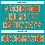 Custom Aqua Texas Orange-White Mesh Authentic Football Jersey Custom Aqua Texas Orange-White Mesh Authentic Football Jersey