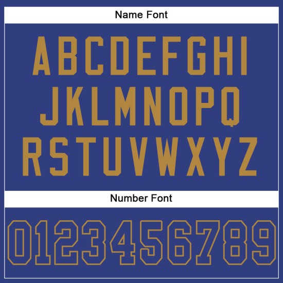 Custom Royal Royal-Old Gold Mesh Authentic Football Jersey Custom Royal Royal-Old Gold Mesh Authentic Football Jersey