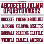 Custom White Red-Royal Mesh Authentic Football Jersey Custom White Red-Royal Mesh Authentic Football Jersey