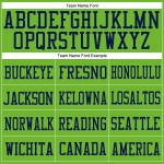 Custom Neon Green Pink-Navy Mesh Authentic Football Jersey Custom Neon Green Pink-Navy Mesh Authentic Football Jersey