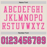 Custom Cream Pink Black-Light Blue Mesh Authentic Football Jersey Custom Cream Pink Black-Light Blue Mesh Authentic Football Jersey