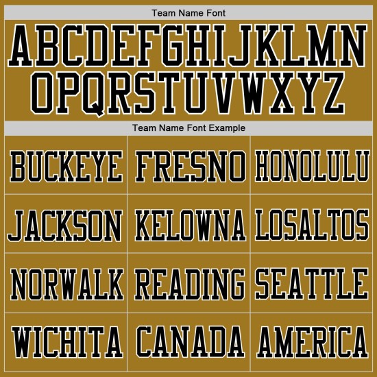 Custom Old Gold Black-White Mesh Authentic Football Jersey Custom Old Gold Black-White Mesh Authentic Football Jersey