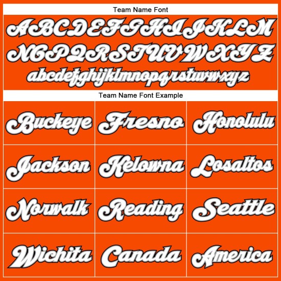 Custom Orange White-Black Mesh Authentic Throwback Football Jersey Custom Orange White-Black Mesh Authentic Throwback Football Jersey