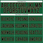 Custom Kelly Green Old Gold-Black Mesh Authentic Football Jersey Custom Kelly Green Old Gold-Black Mesh Authentic Football Jersey