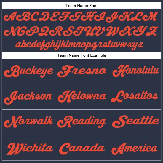 Custom Navy Orange-White Mesh Authentic Throwback Football Jersey Custom Navy Orange-White Mesh Authentic Throwback Football Jersey