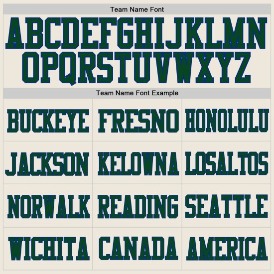 Custom Cream Green-Royal Mesh Authentic Football Jersey Custom Cream Green-Royal Mesh Authentic Football Jersey