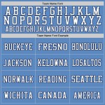 Custom Light Blue White-Navy Mesh Authentic Football Jersey Custom Light Blue White-Navy Mesh Authentic Football Jersey