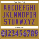 Custom Old Gold Purple-Black Mesh Authentic Football Jersey Custom Old Gold Purple-Black Mesh Authentic Football Jersey